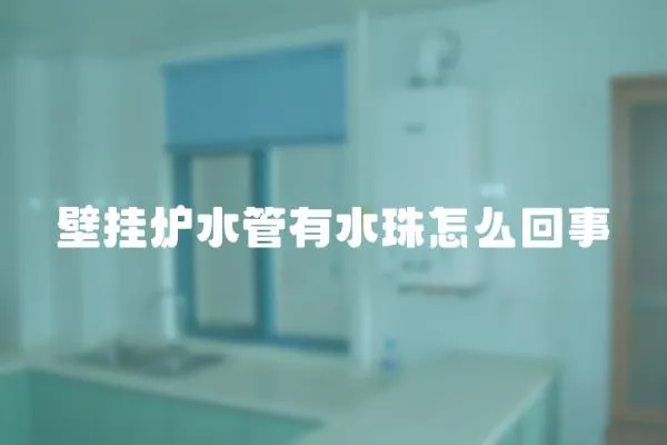 壁掛爐水管有水珠怎么回事