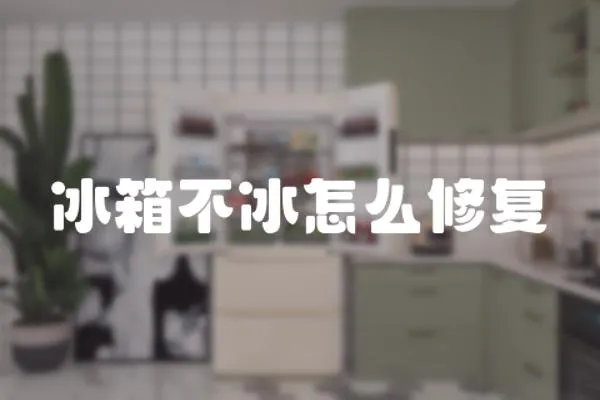 冰箱不冰怎么修復