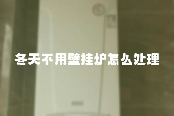 冬天不用壁掛爐怎么處理
