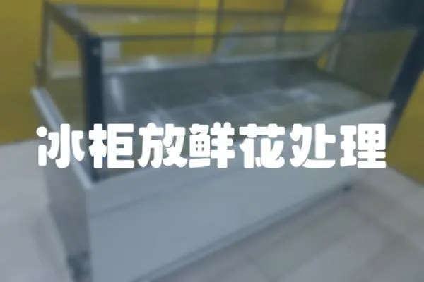 冰柜放鮮花處理