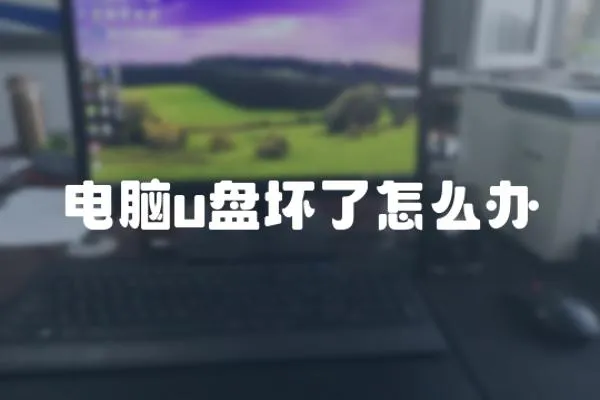 電腦u盤壞了怎么辦