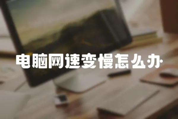 電腦網速變慢怎么辦