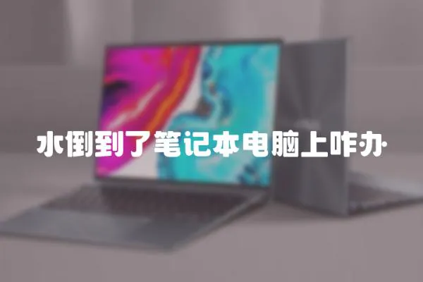 水倒到了筆記本電腦上咋辦