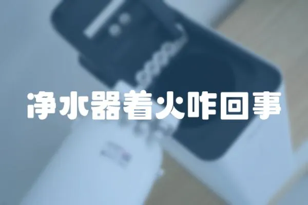 凈水器著火咋回事