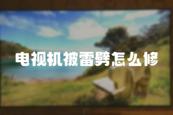 電視機被雷劈怎么修