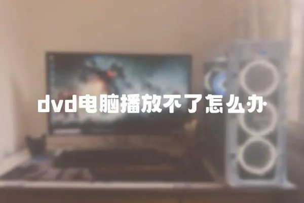 dvd電腦播放不了怎么辦