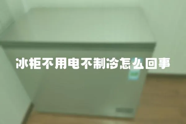 冰柜不用電不制冷怎么回事