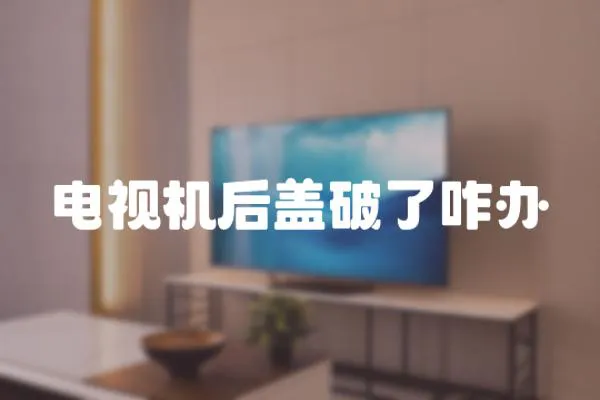 電視機后蓋破了咋辦
