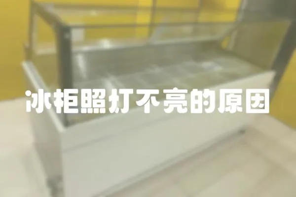 冰柜照燈不亮的原因