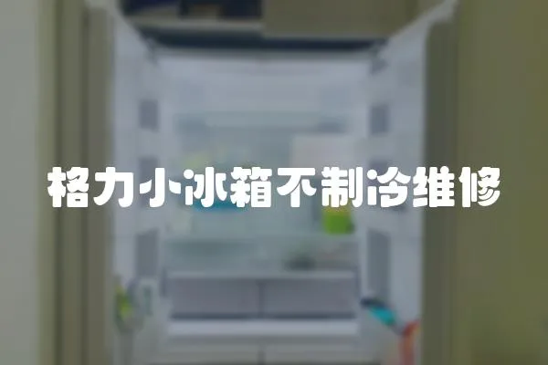 格力小冰箱不制冷維修