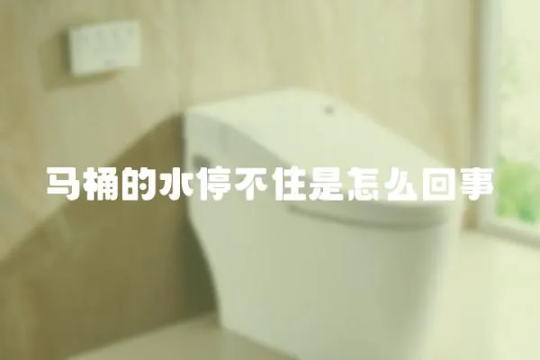 馬桶的水停不住是怎么回事
