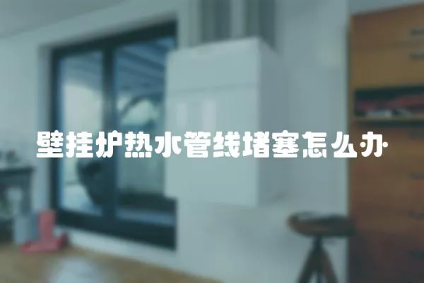 壁掛爐熱水管線堵塞怎么辦