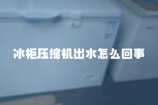 冰柜壓縮機出水怎么回事
