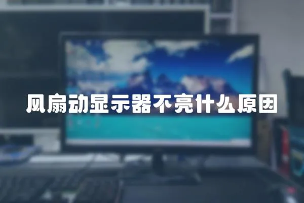 風(fēng)扇動(dòng)顯示器不亮什么原因