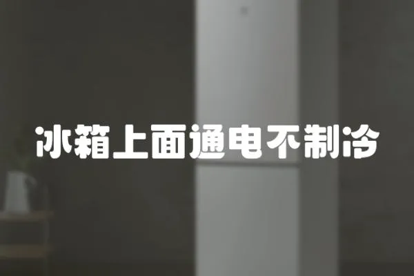 冰箱上面通電不制冷