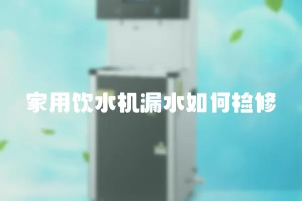 家用飲水機(jī)漏水如何檢修