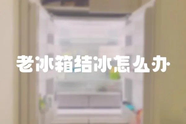 老冰箱結(jié)冰怎么辦