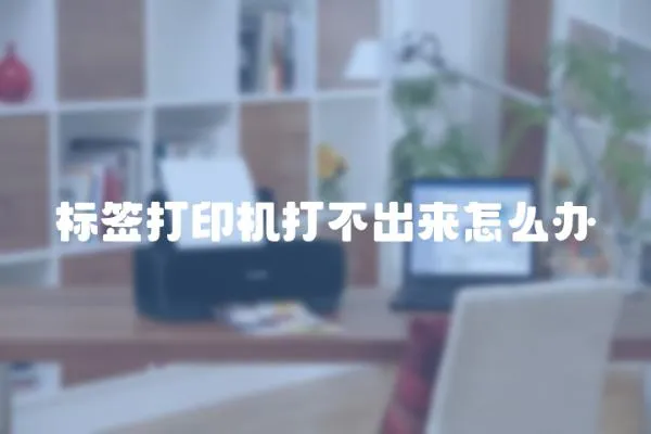 標簽打印機打不出來怎么辦