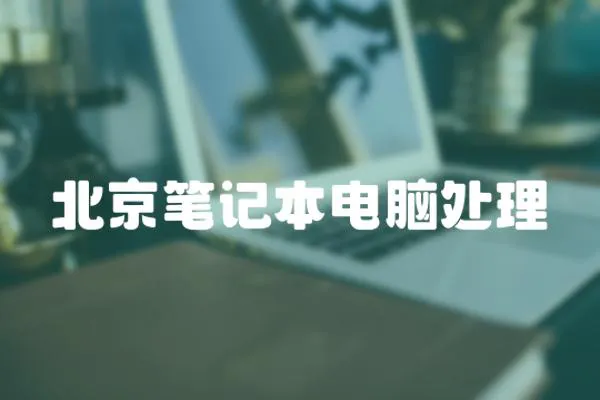 北京筆記本電腦處理