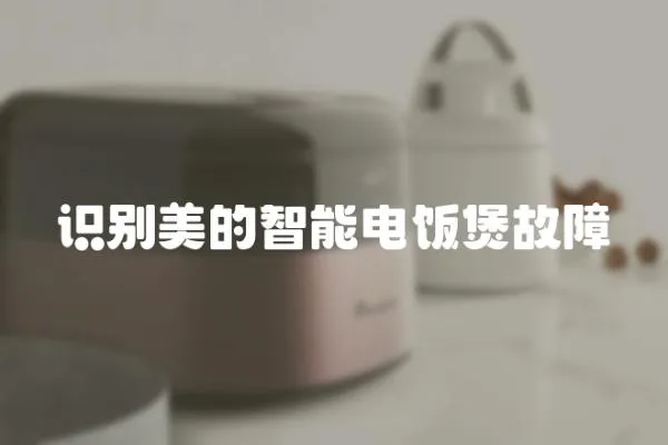 識別美的智能電飯煲故障