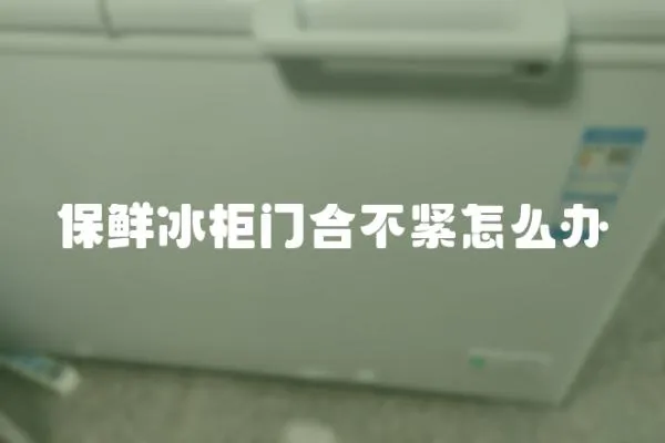 保鮮冰柜門合不緊怎么辦