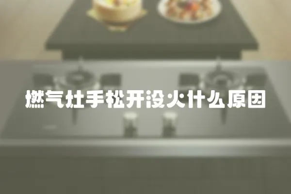 燃氣灶手松開沒火什么原因