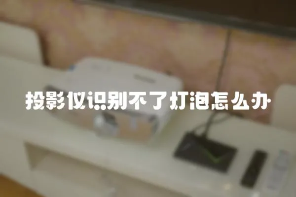 投影儀識別不了燈泡怎么辦