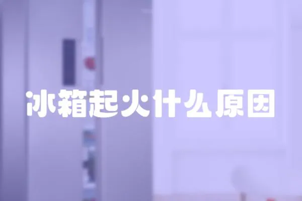 冰箱起火什么原因
