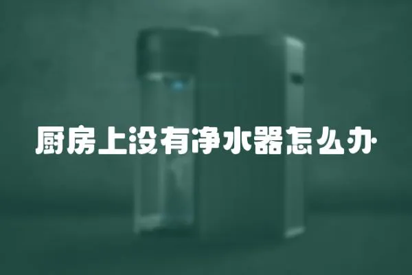 廚房上沒有凈水器怎么辦