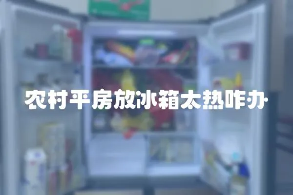 農(nóng)村平房放冰箱太熱咋辦