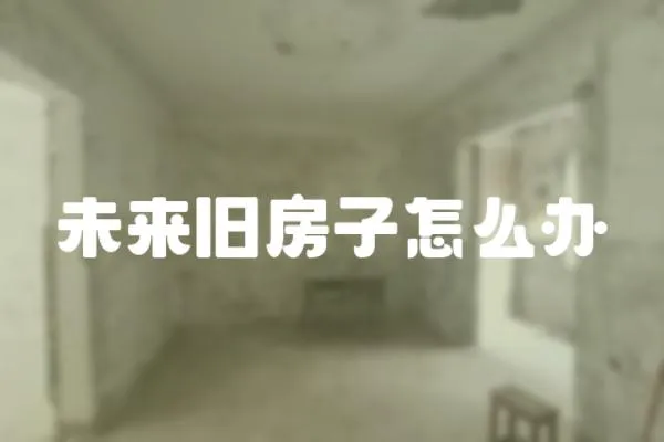 未來(lái)舊房子怎么辦