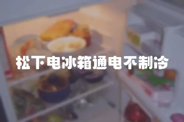 松下電冰箱通電不制冷