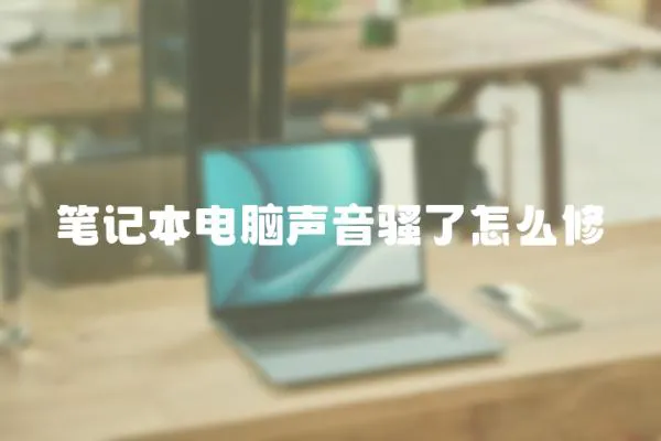 筆記本電腦聲音騷了怎么修