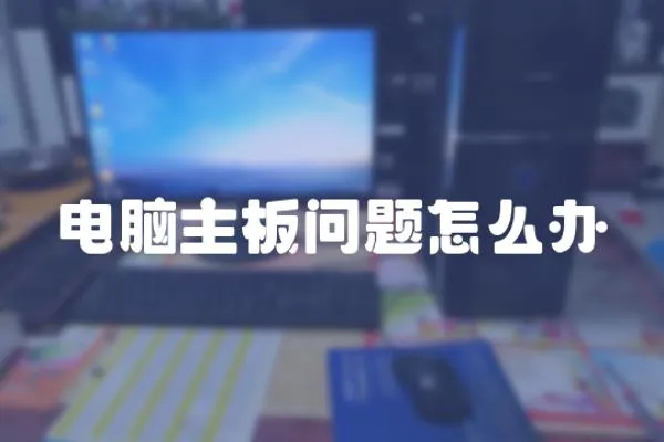 電腦主板問題怎么辦