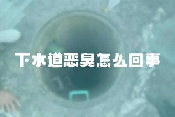 下水道惡臭怎么回事