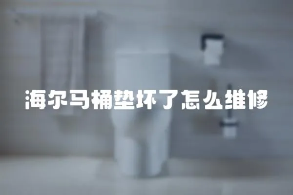 海爾馬桶墊壞了怎么維修