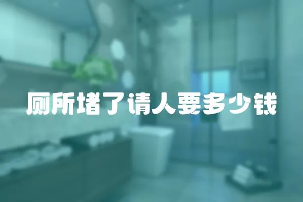 廁所堵了請(qǐng)人要多少錢(qián)