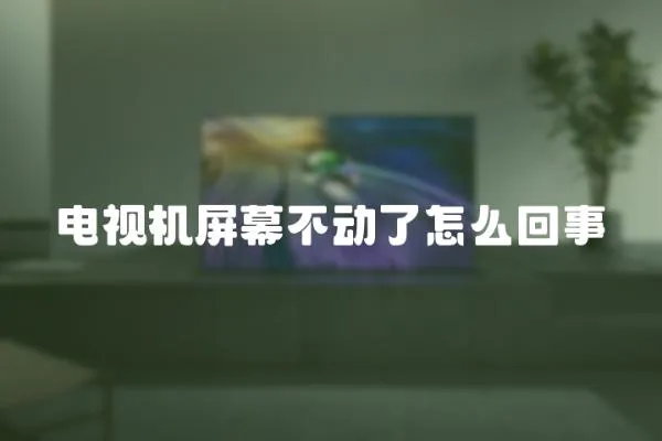 電視機屏幕不動了怎么回事