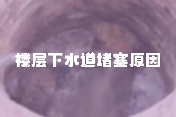 樓層下水道堵塞原因