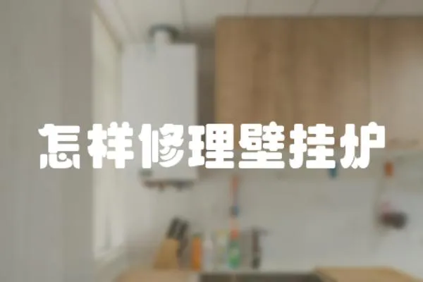 怎樣修理壁掛爐
