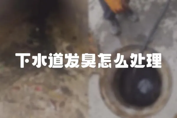 下水道發(fā)臭怎么處理