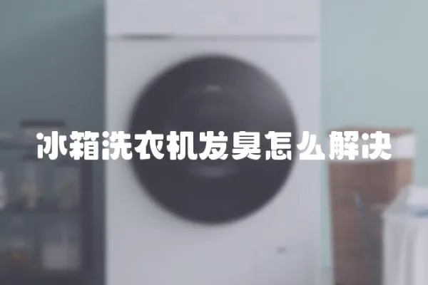 冰箱洗衣機發臭怎么解決
