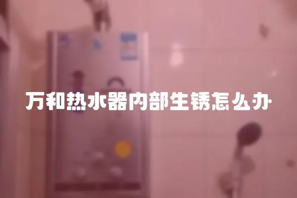 萬和熱水器內部生銹怎么辦