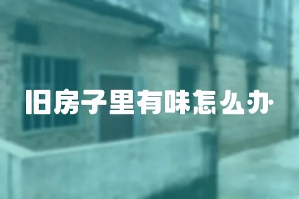 舊房子里有味怎么辦