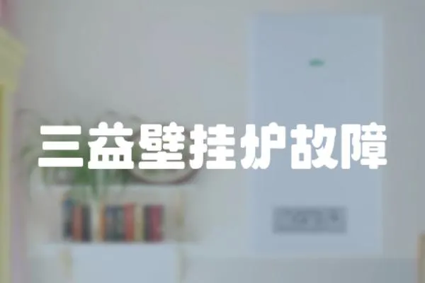 三益壁掛爐故障