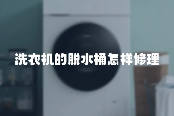 洗衣機的脫水桶怎樣修理