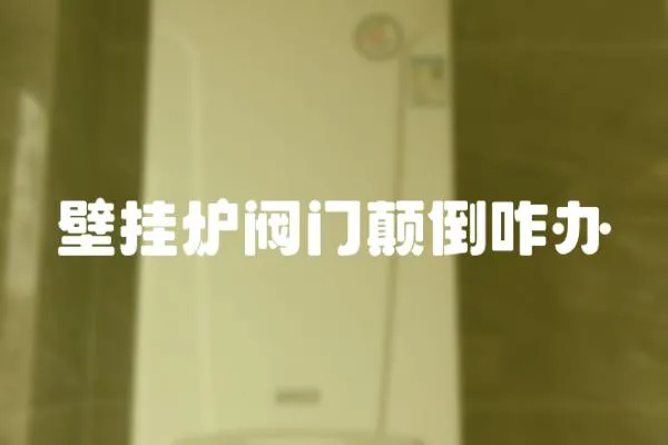 壁掛爐閥門顛倒咋辦