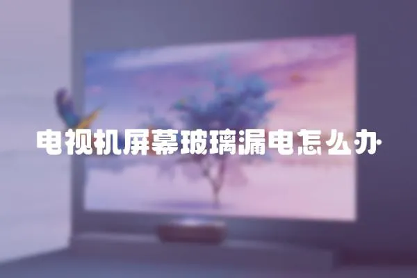 電視機(jī)屏幕玻璃漏電怎么辦