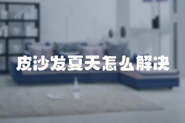 皮沙發夏天怎么解決