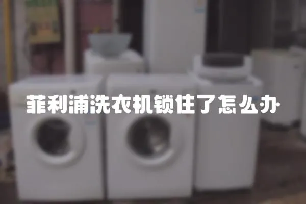 菲利浦洗衣機(jī)鎖住了怎么辦